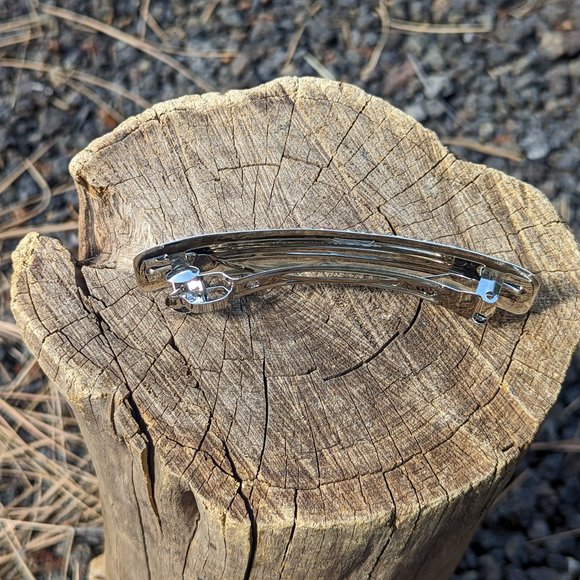 Native American Coral Handmade Hair Pin Accessory Jewelry Barrette Clip** - Picture 6 of 9